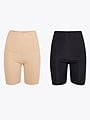 Ichi Siv Shorts 2-pack Black / Tan