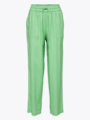 Selected Femme Viva Gulia Mid Waist Long Linen Pant Absinthe Green