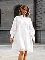 Y.A.S Vicca Long Sleeve Dress Star White