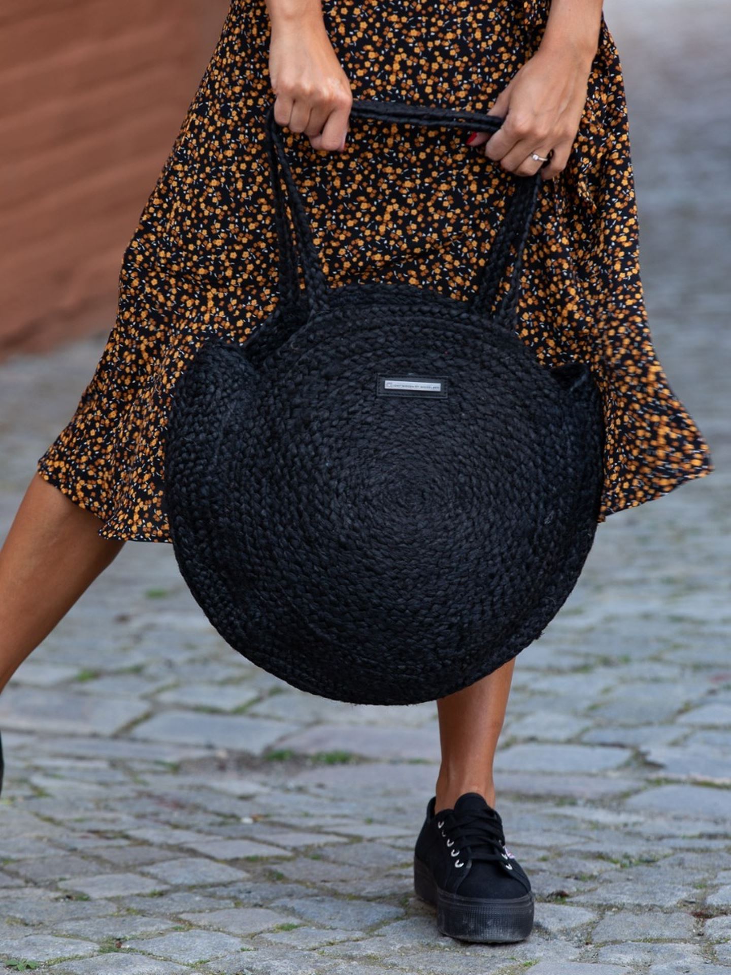 Day straw round online bag