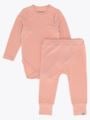 Gullkorn Vennen Baby Sett Soft rosa