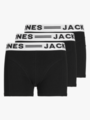 Jack and Jones Junior Sense Trunks 3-Pack Junior Black