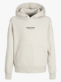 Jack and Jones Junior Vesterbro Sweat Hood Junior Moonbeam