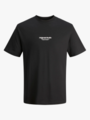 Jack and Jones Junior Vesterbro Tee Short Sleeve Crew Neck Junior Black