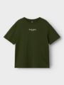 Name It Brody Short Sleeve Nreg Top Rifle Green