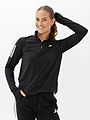 adidas Own The Run Bar Half-Zip Black