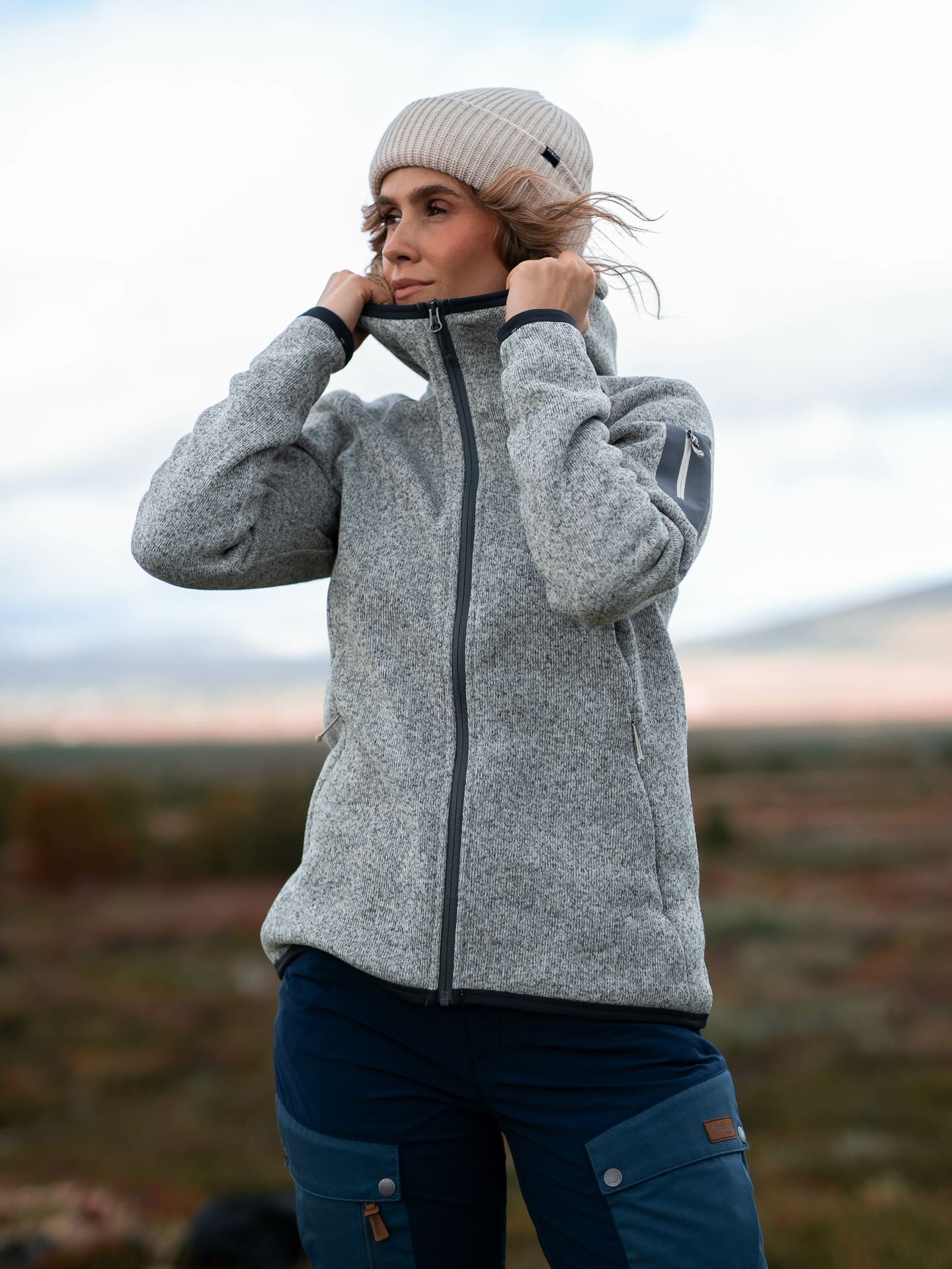 Kamphaug Knitted Hoodie