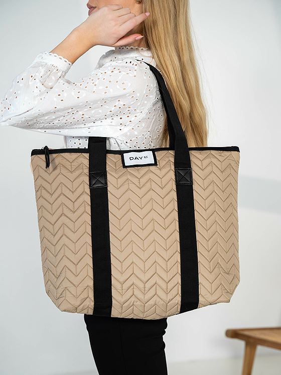 DAY ET Day Gweneth RE-Q Zig Bag Medium Dune