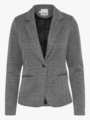 Ichi Kate Jacquard Blazer 4 Black/White Herringbone