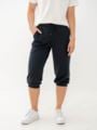 Ichi Kate Capri Pant Total eclipse