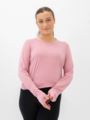 Nike One Classic Dri-Fit Long Sleeve Elemental Pink / Black