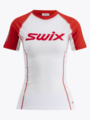 Swix Roadline RaceX Short Sleeve Bright White/Fiery Red