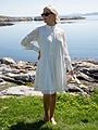 Y.A.S Vicca Long Sleeve Dress Star White