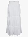 Y.A.S Sila High Waist Maxi Skirt Star White