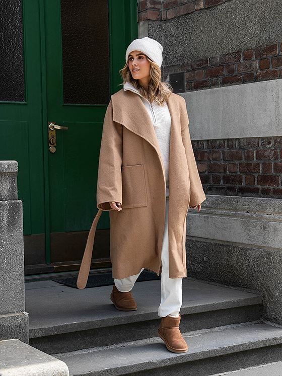 Y.A.S Uldan New Handmade Long Coat Safari