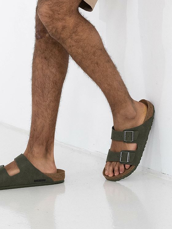 Birkenstock Arizona Vegan Grønn