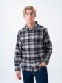 Columbia Cornell Woods Flannel LS Black/Grey Classic Multi Tartan