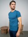 Devold Breeze Merino 150 T-Shirt Man Blue Melange