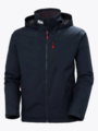 Helly Hansen Crew Hooded Midlayer Jacket 2 Navy