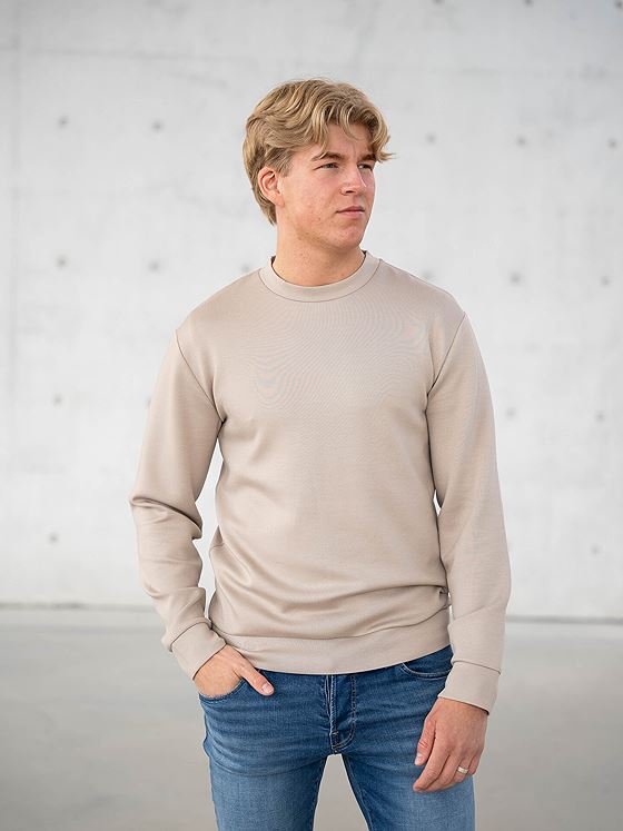 Selected Homme Emanuel Soft Crew Neck Sweat Pure Cashmere