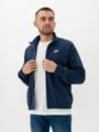 Nike Sportswear Club Knit Jacket Midnight Navy / White