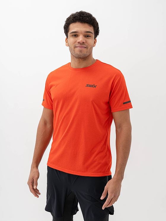 Swix Pace Short Sleeve Rød