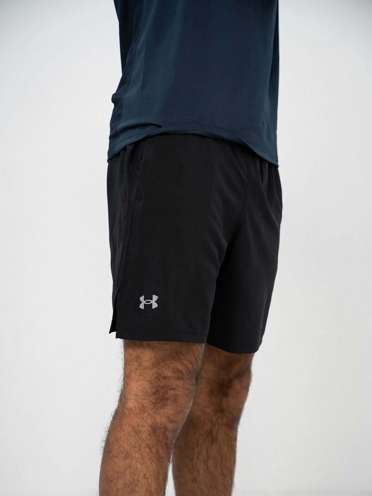 Under Armour Launch 7" Shorts - Herre - Sort - XXXL