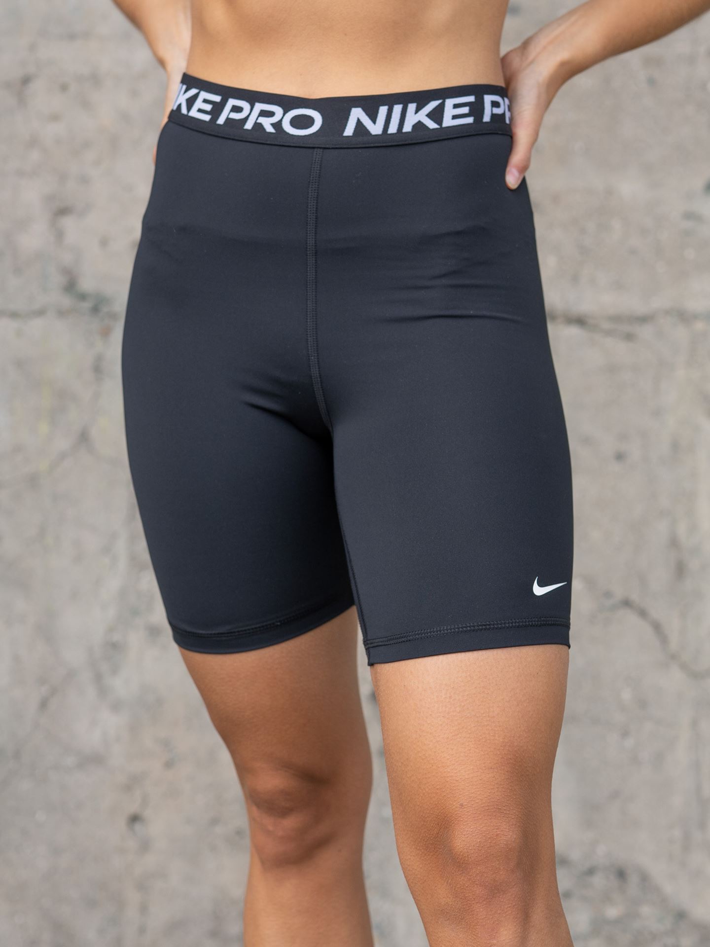 Nike Pro Tights Shorts 365 - Sort/Hvit Dame