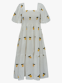 A-View Cheri Fruit Dress White/Yellow