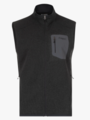 Bergans Kamphaug Knitted Vest Men Dark Shadow Grey