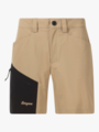 Bergans Vaagaa Light Softshell Shorts Women Warm Sand / Black