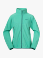 Bergans Junior Fleece Midlayer Jacket Light Malachite Green