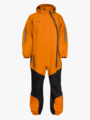 Bergans Lilletind Kids Coverall Cloudberry Yellow / Dark Shadow Grey