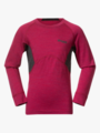 Bergans Inner:Pure Kids Long Sleeve Dark Creamy Rouge