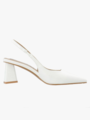 Bianco Maralyn Slingback Patent Off White