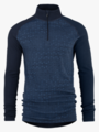 Bula Geo Merino Wool Halfzip Navy