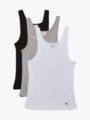 Calvin Klein Scoop Neck Cotton Tank 3-pack Black / White / Grey Heather