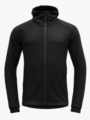 Devold Nibba Merino Jacket Hood Man Black