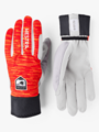 Hestra Windstopper Active Grip - 5 finger Flame red Print