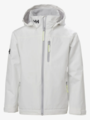 Helly Hansen Jr Crew Midlayer Jacket 2.0 White