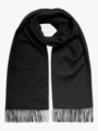 Selected Homme Tope Wool Scarf Black