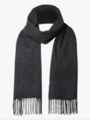 Selected Homme Tope Wool Scarf Medium Grey Melange