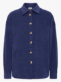 Ichi Kate Corduroy Shirt Medieval Blue