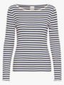 Ichi Cella Long Sleeve Total Eclipse Stripe