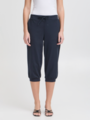 Ichi Kate Capri Pant Total Eclipse