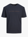 Jack and Jones Junior Star Tee Junior Dark Navy