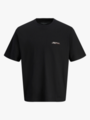 Jack and Jones Junior Islington Type Tee Short Sleeve Crew Black