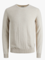 Jack and Jones Emil Knit Crew Neck Beige