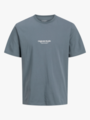 Jack and Jones Vesterbro Tee Short Sleeve Crew Neck Stormy Weather