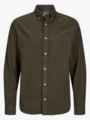 Jack and Jones Norris Flannel Long Sleeve Shirt Peat